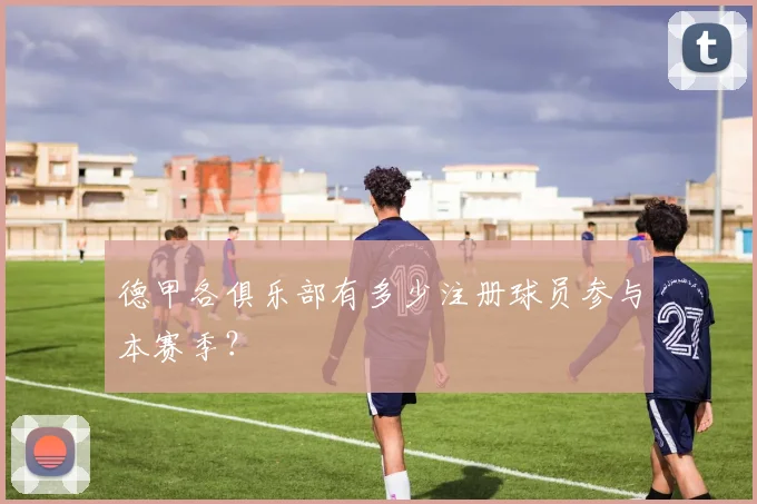 德甲各俱乐部有多少注册球员参与本赛季？